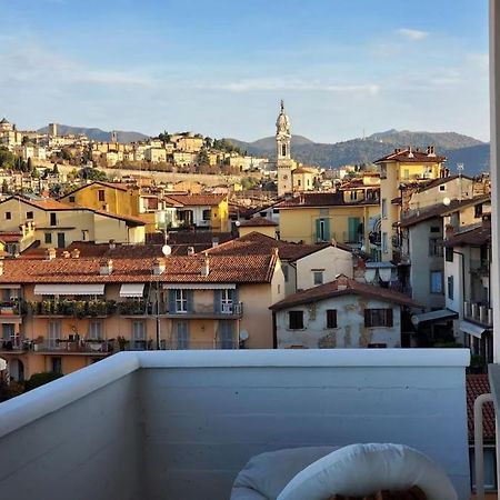 "La Me Ca" Intero Appartamento In Centro Con Vista Sui Colli Bergamo Ngoại thất bức ảnh