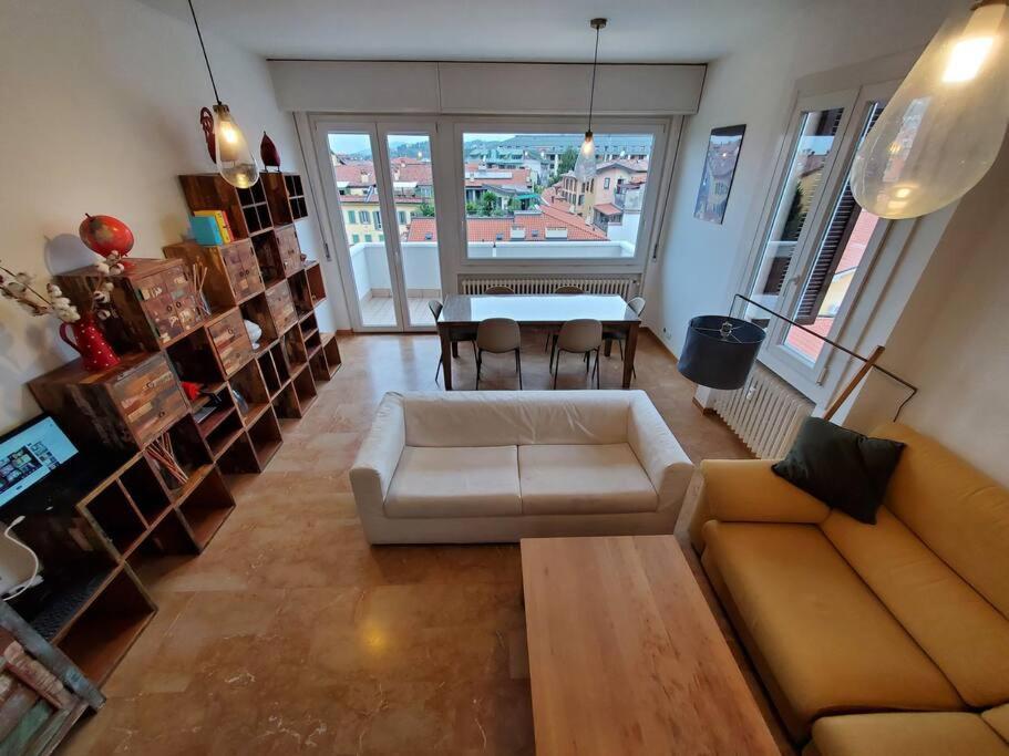 "La Me Ca" Intero Appartamento In Centro Con Vista Sui Colli Bergamo Ngoại thất bức ảnh