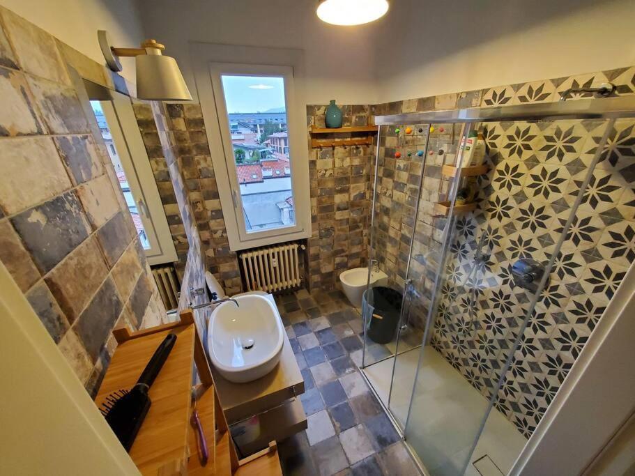 "La Me Ca" Intero Appartamento In Centro Con Vista Sui Colli Bergamo Ngoại thất bức ảnh